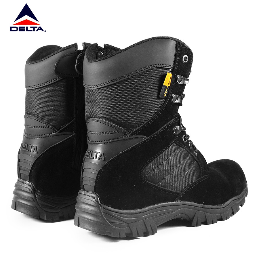 sepatu delta cordura tactical gurun tinggi 8 inci hitam sepatu proyek work safety