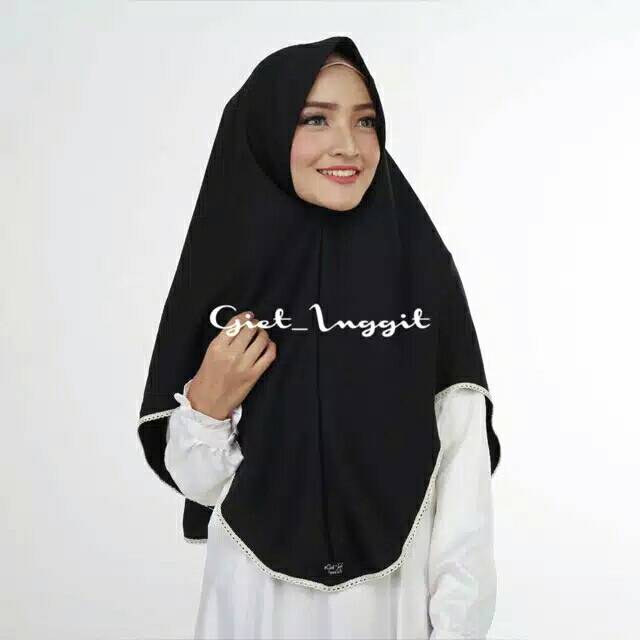 Khimar hijab hasanah by giet inggit