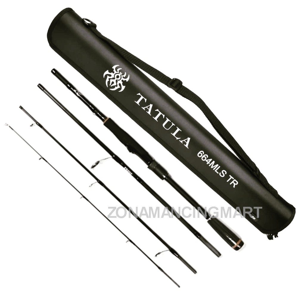 Joran Spinning DAIWA TATULA Traveling Series | Sambung 4 | Joran Traveling | Free Rod Bag