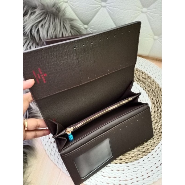 DOMPET LV LIPAT PANJANG LIDAH FREE BOX