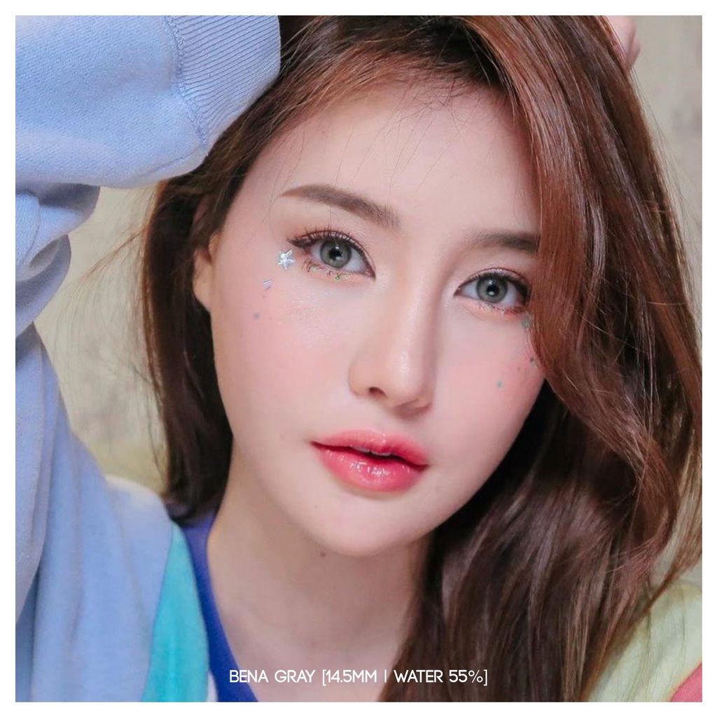 Softlens Bena Gray (Grey) | Kittykawaii [Mikhayloveshop]