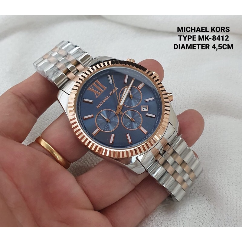 JAM TANGAN PRIA MICHAEL KORS MK 8412 ORIGINAL GARANSI 1 TAHUN