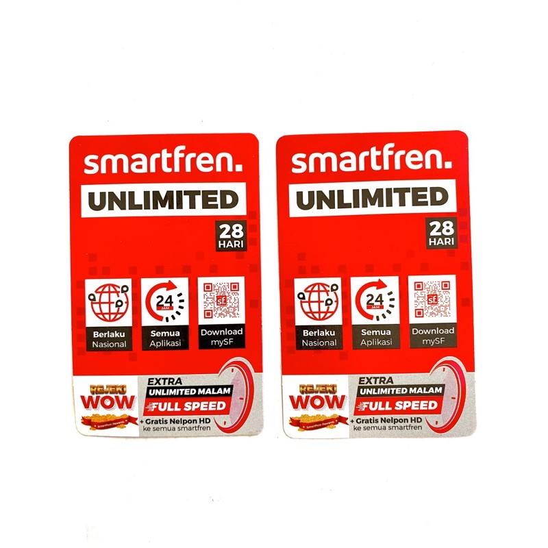 Vocher smartfren UNLIMITED 28hari