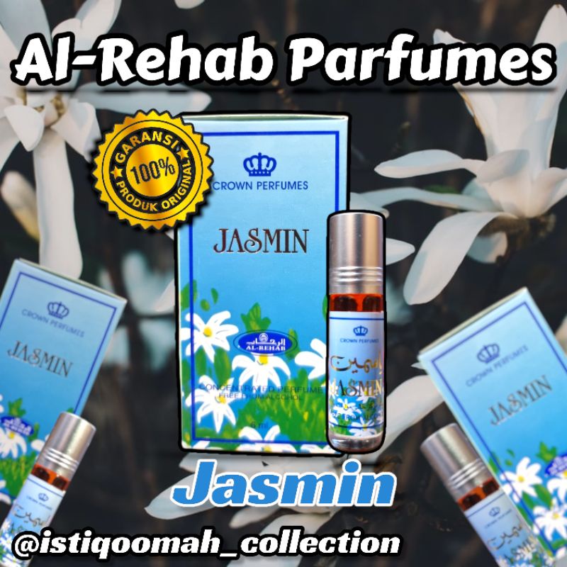 Parfume Unisex Jasmin Original Al Rehab