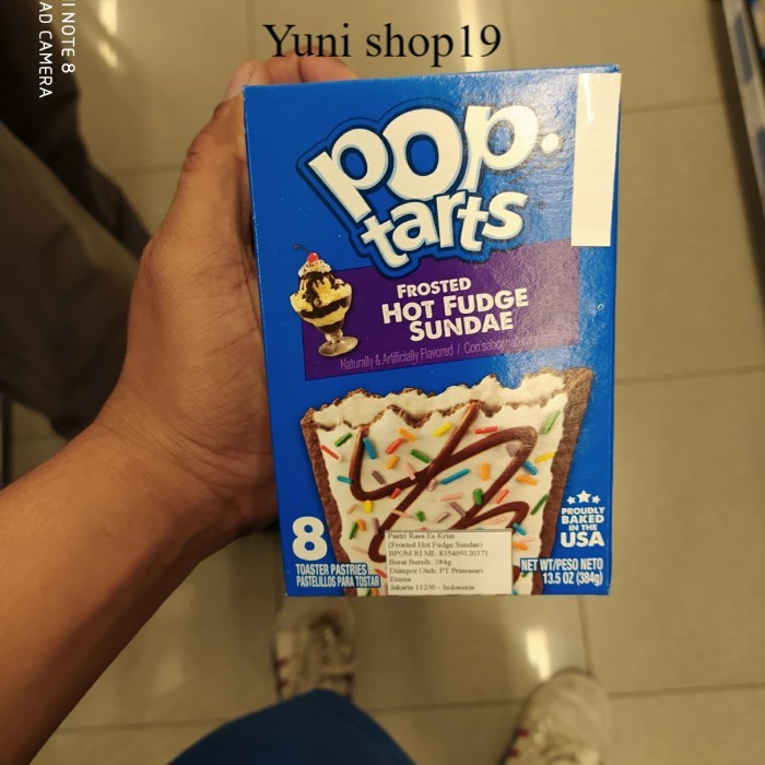 

kellogs pop tart hot fudge sundae 384gr