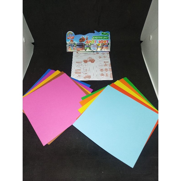 

KERTAS.WARNA.KERTAS.ORIGAMi.KERTAS.LIPAT.UK.16X16.CM.isi.50.set.10.warna