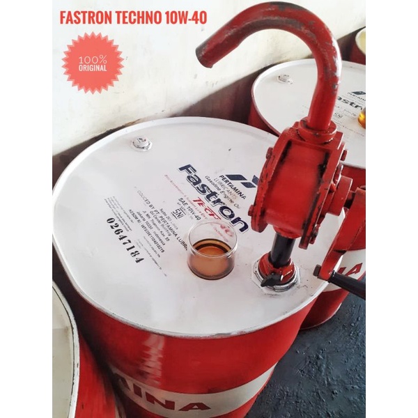 oli Fastron Techno 10W-40 pertamina original