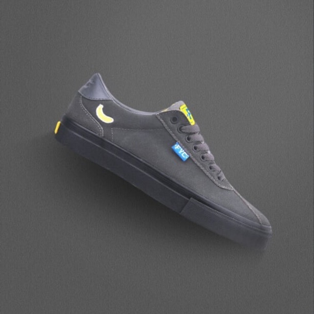 FYC FOOTWEAR - MUSAC GREY BLACK SUEDE