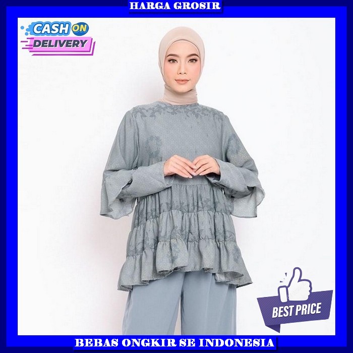 Atasan Wanita Import Buju Kerja Terbaru Blus Casual Blouse Kekinian Blous Remaja Termurah Baju Atasa