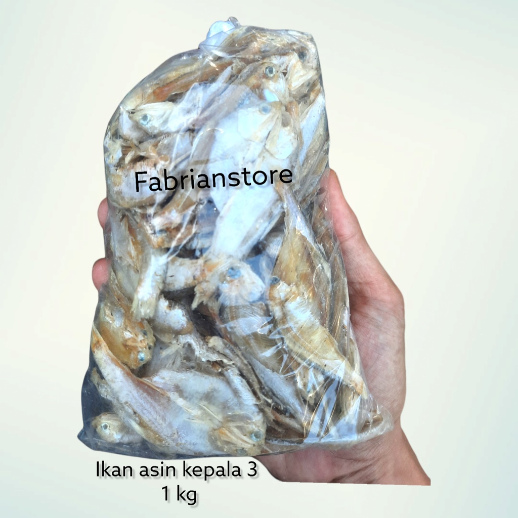 

Promo ikan asin gesek dan panjelan 1kg murah kulitas cod