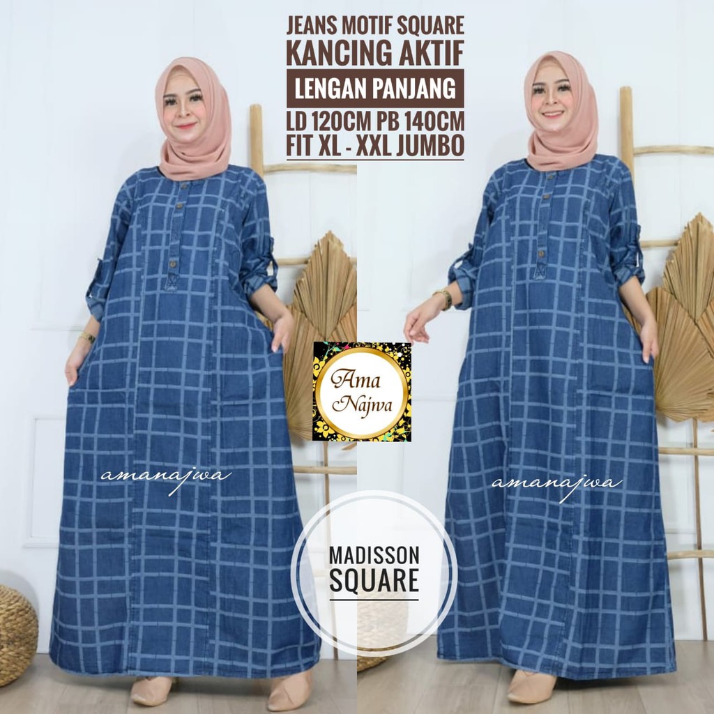gamis jumbo di shopee