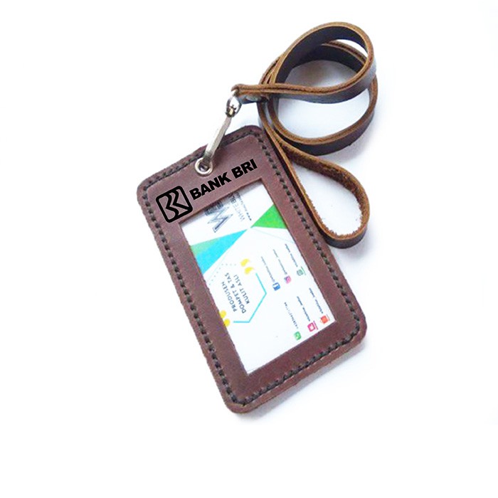 

Name Tag Id Kulit Asli Logo Bank BRI Plus Nama Garansi 1 Tahun