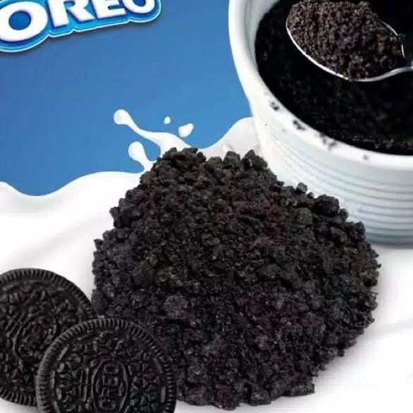 

6BN Bubuk oweo / black coocies crumb best seller - 1kg TD Terlaku.¯