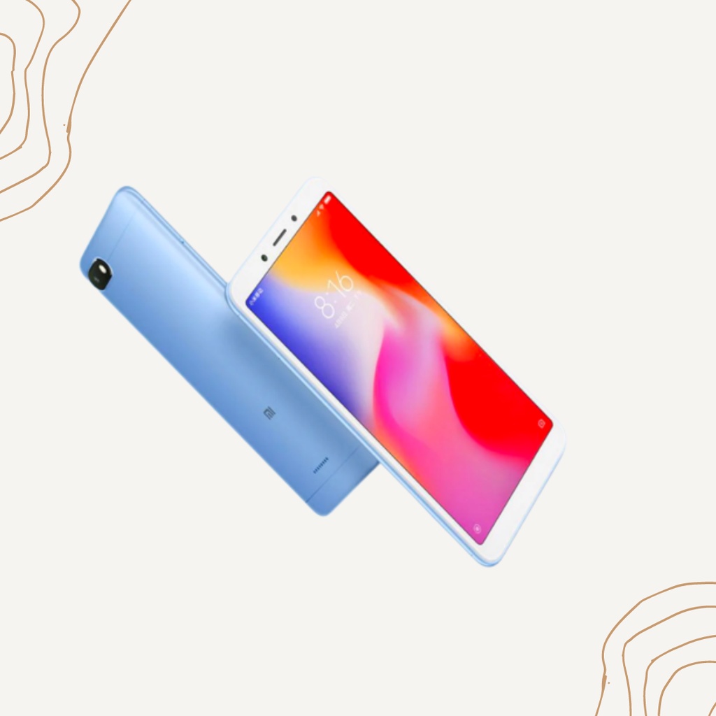 REDMI 6A RAM 3/32GB GARANSI 1 TAHUN