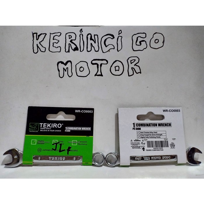 KUNCI RING PAS 8mm TEKIRO - RING PAS 8mm TEKIRO