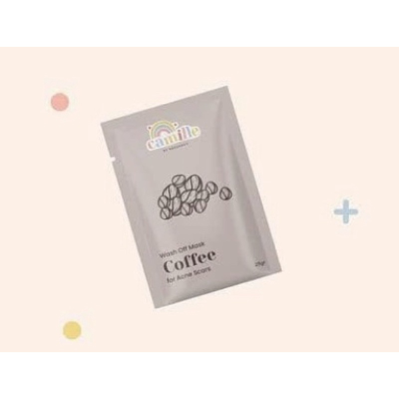 MASKER CAMILLE • FACE MIST CAMILLE • BODY SCRUB CAMILLE | MASKER ORGANIK BPOM-COFFE 25 GR