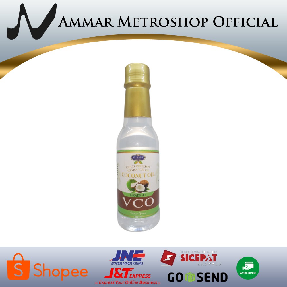 

VCO Minyak Kelapa Murni Al Sabr 250 ml | VCO Cold Press | VCO Virgin Coconut Oil 250ml