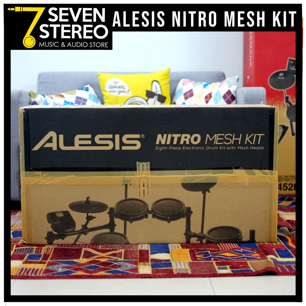 Alesis Nitro Mesh Kit Electric Drum - Drum Elektrik