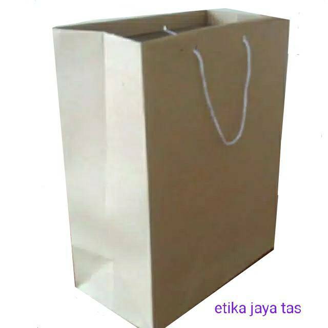 Paper bag/ tas kertas (20x10x25)(0112)