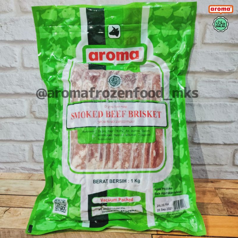 

AROMA SMOKED BEEF BRISKET 1 KG