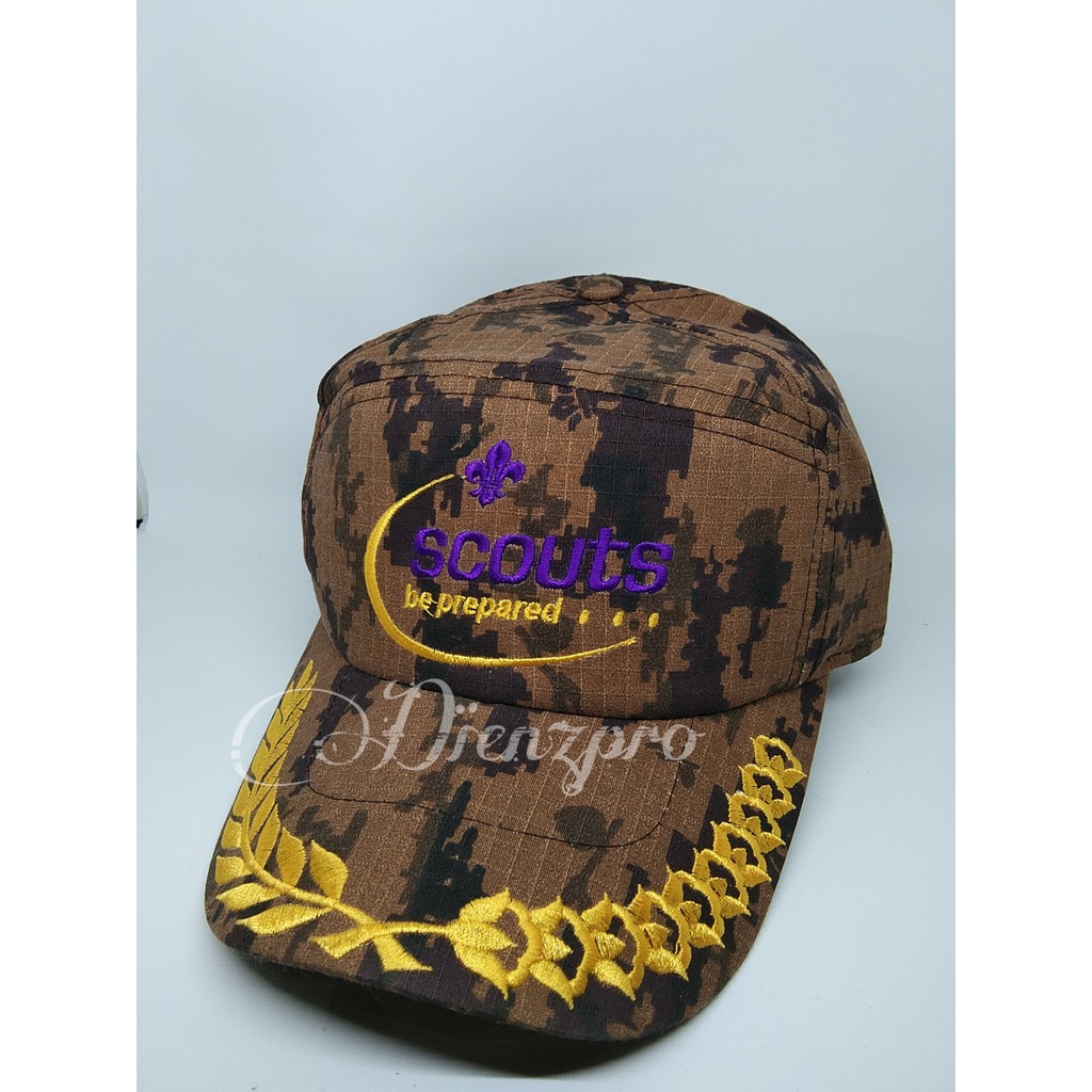 TOPI PET LORENG PRAMUKA SCOUT INDONESIA