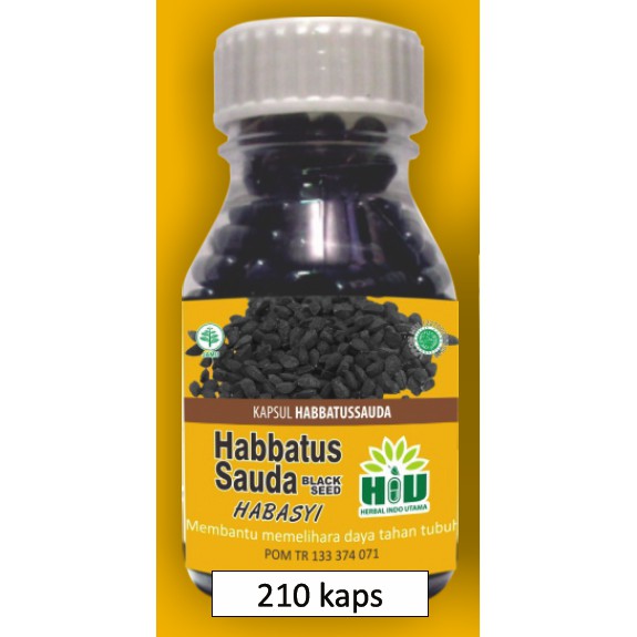 Habbatussauda Habasyi 210 Kps