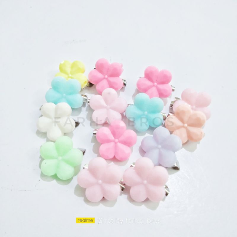 Peniti hijab jilbab - Bros Dagu - bros kecil - Bros mini - Bros hijab kupu silver satuan By Farha-8