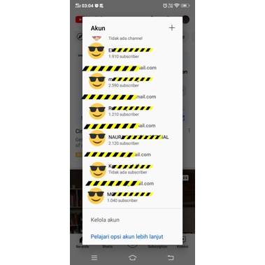 AKUN YOUTUBE 2000 SUBSCRIBER MURAH