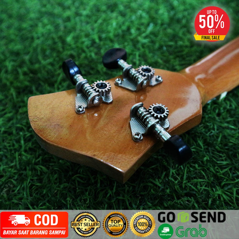 Promo Murah Ukulele Pare kencrung kentrung pare gitar kecil untuk anak motif bulat