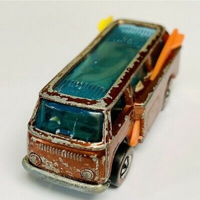 Hotwheels Redline Beach Bomb Brown Enamel Junk Rare Vintage