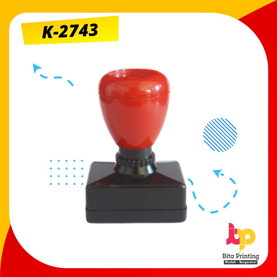 

Stempel Flash Warna Bentuk Persegi Bergaransi Tinta Anti Luntur