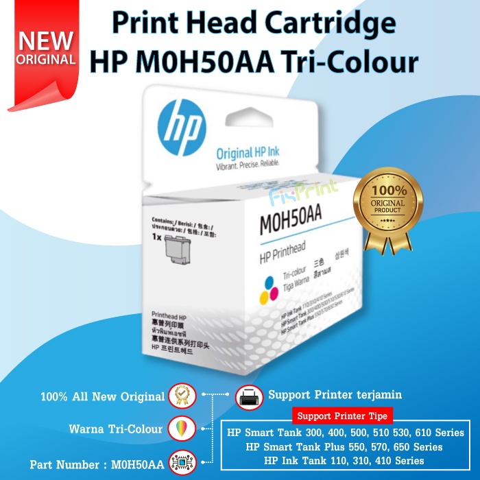 Print Head Cartridge HP M0H51AA M0H50AA Printer InkTank 115 315 415