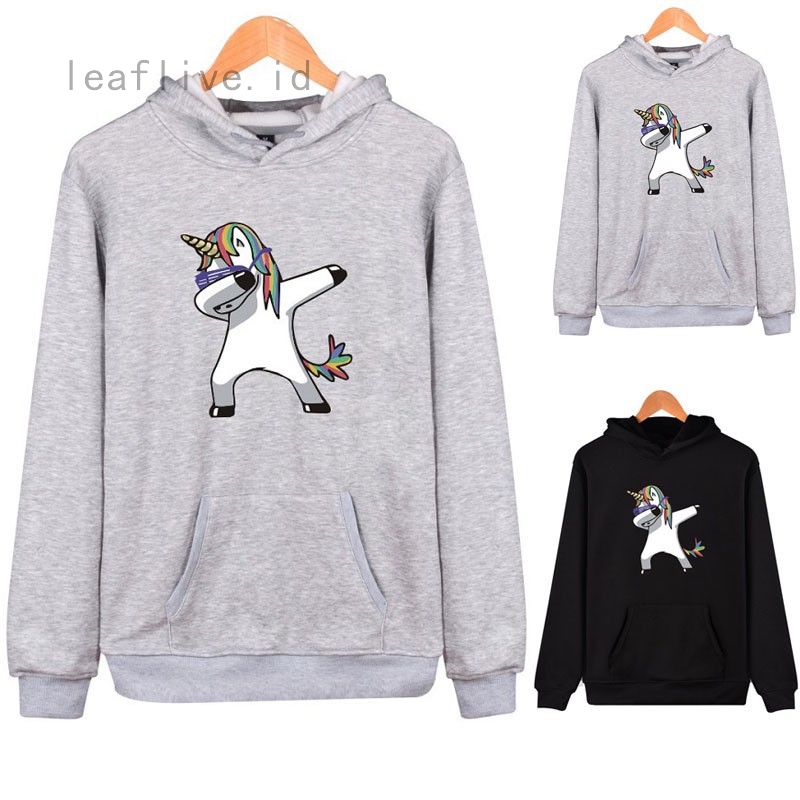 jaket hoodie unicorn