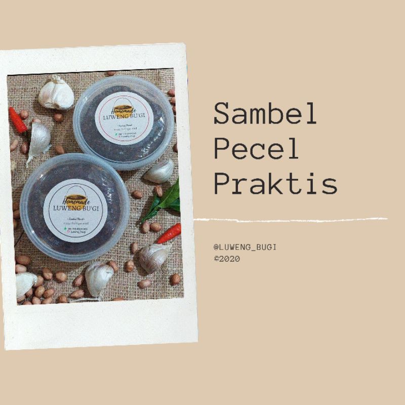 

INSTAN SAMBEL PECEL KHAS JAWA TIMUR 200GRAM