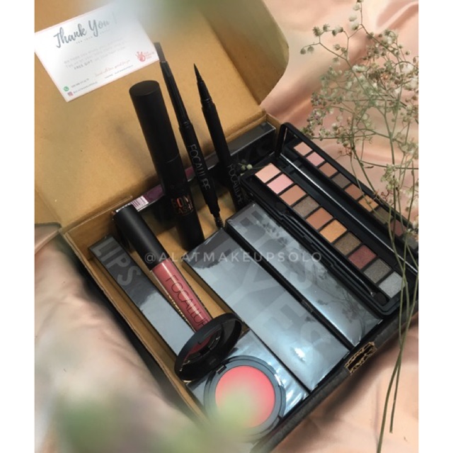 Paket Make Up Focallure kode PC01 Hampers Make Up Seserahan Hantaran Lamaran Kado Cewek