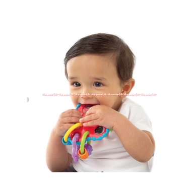 Playgro Round About Activity Rattle Mainan Gigitan Bayi Main Untuk gigit Bayi Teeth Play Gro