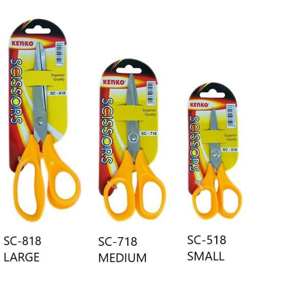 

◌ KENKO SCISSOR SC-818 (8,25 inch) LARGE - Orange ➦