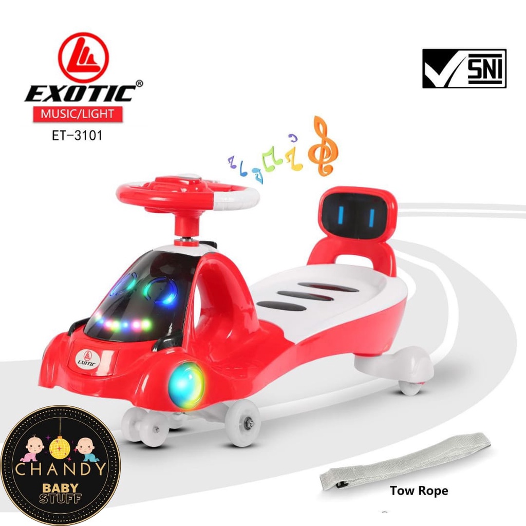 SWING CAR ET-3101 EXOTIC RIDE ON TOYS