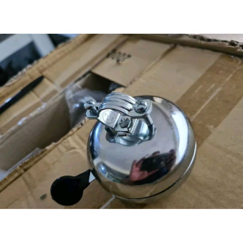 Premium bell sepeda ding dong YWS 2000 CP original. bisa sepeda lipat mtb minion dll bel sepeda