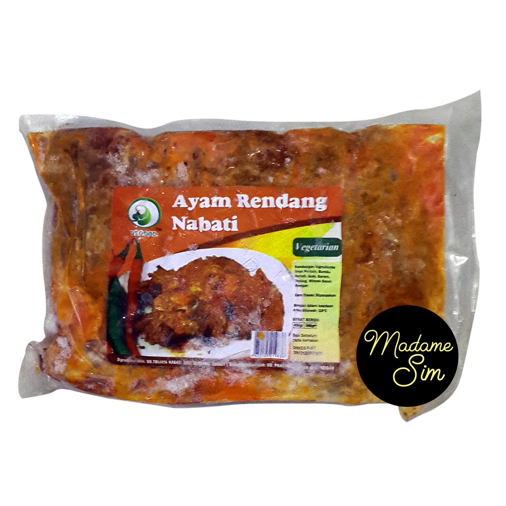 

AYAM RENDANG NABATI - VEGETARIAN (450 GR)