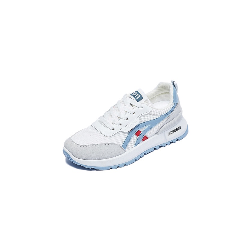 aid 0313, sepatu wanita import fashion sneaker wanita terkiniian cantik keren terlaris best seller terpopular-blue