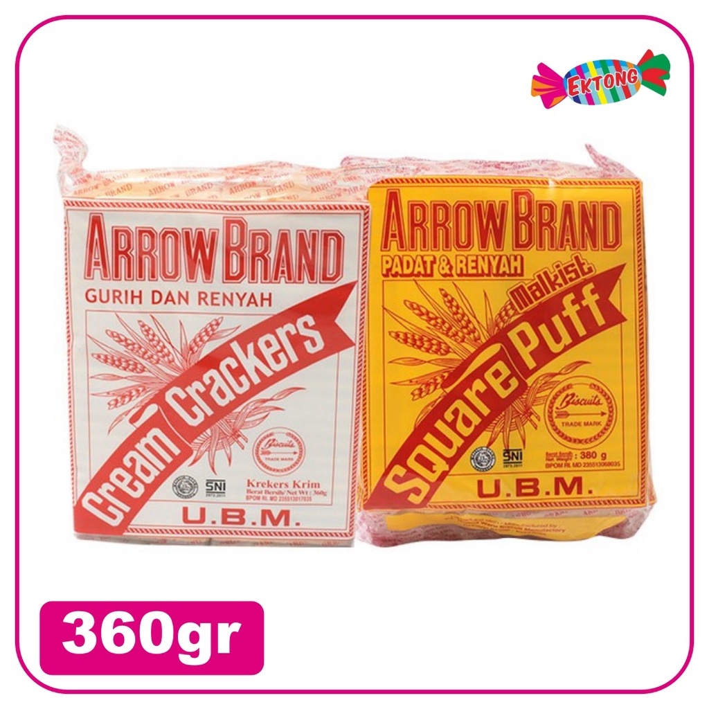 

ARROW BRAND UBM MALKIST / CRAKERS 360 GR