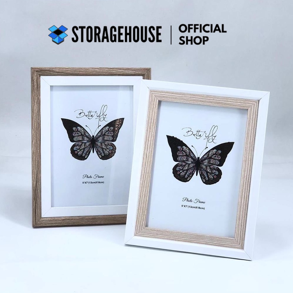 [SH] Bingkai Foto Minimalis 5R 4R A4 Bingkai Dinding Frame Foto Bingkai Meja Pigura Foto Dekorasi Di