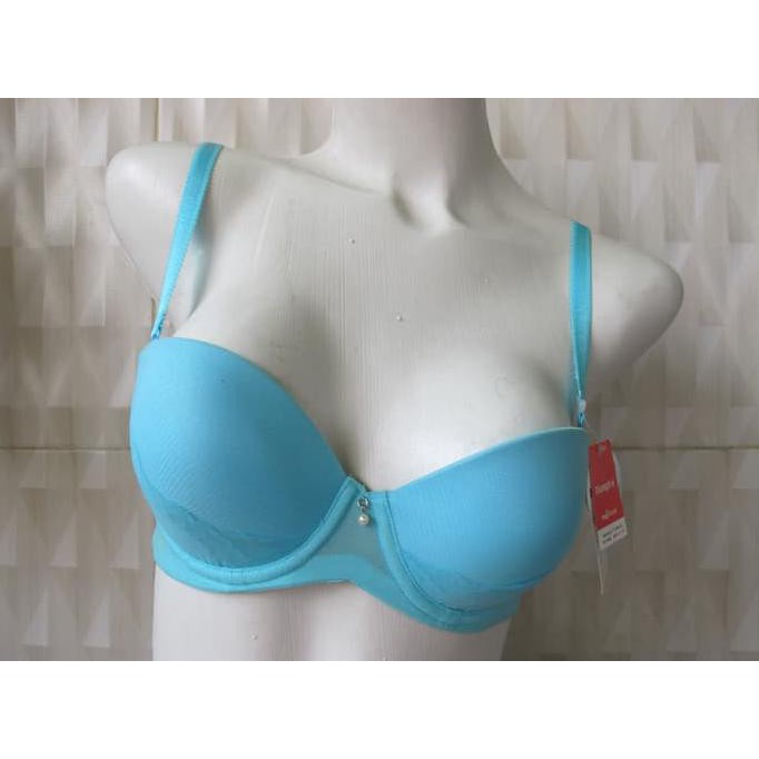 Bra Triumph Push Up Bra 7598 Ble Size 34Ab