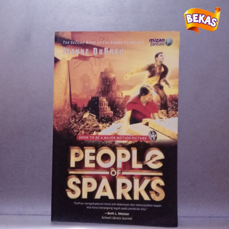 Novel PEOPLE OF SPARKS - Jeanne DuPrau