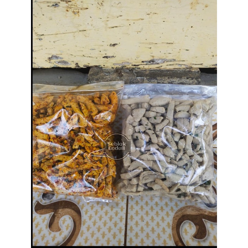 PROMO Basreng cikruh 250gram HOT JLETOT PEDAS EXTRA AROMA DAUN JERUK-5