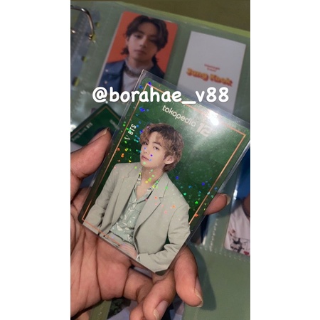 PC TAEHYUNG HOLOGRAM JUNGKOOK TOKO HIJAU