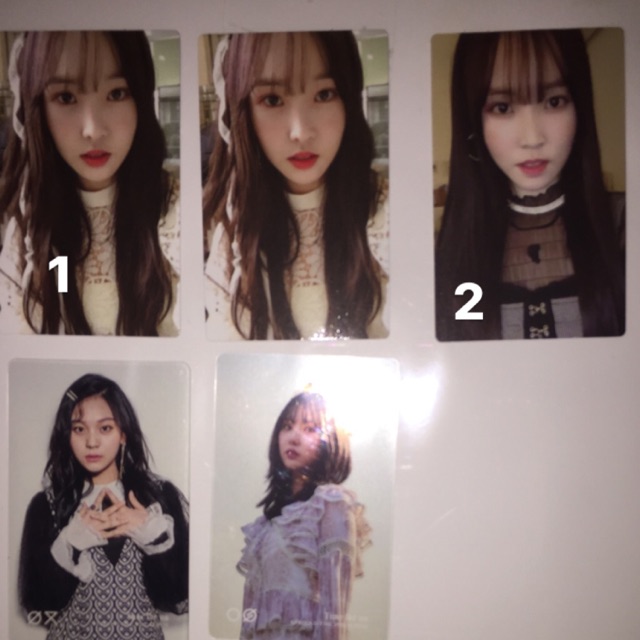 PC PHOTOCARD TIME FOR US UMJI YUJU EUNHA