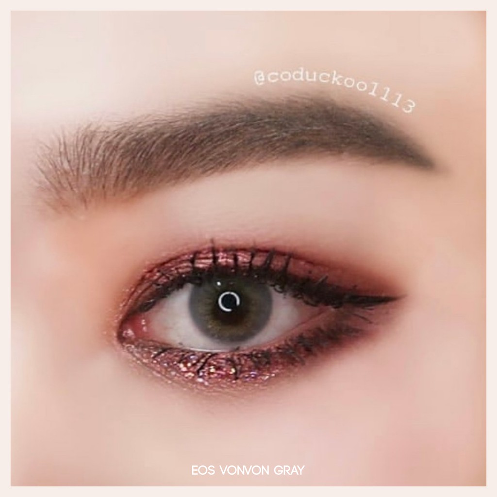 MIKHAYLOVESHOP Softlens Vonvon Gray (Grey) | EOS