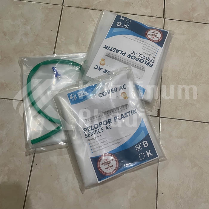 PLASTIC PLASTIK CUCI AC / COVER AC | BESAR ( 1,5 - 2 pk )
